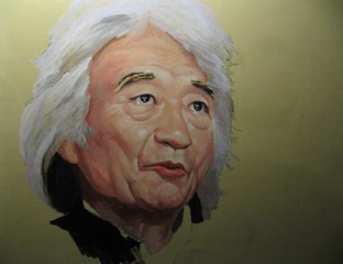 小澤征爾肖像画制作過程